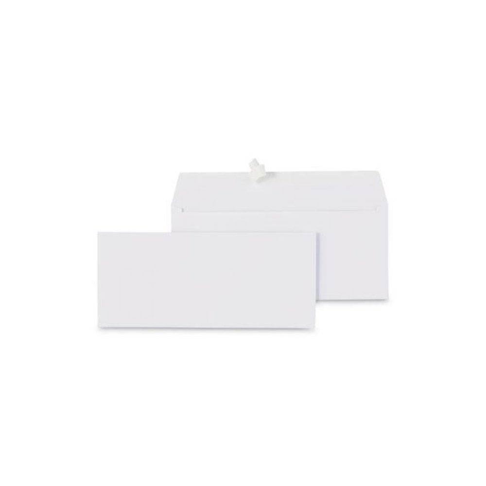 Peel Seal Strip Business Envelope, #9, Square Flap, Self-Adhesive Closure, 3.88 x 8.88, White, 500/Box. Picture 1