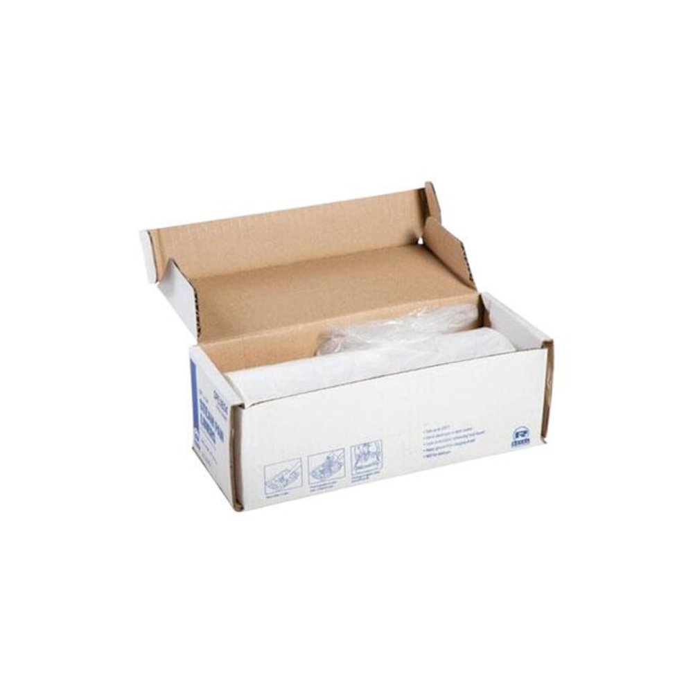 Steam Pan Liners for 1/3-Size Pans, Includes Twist-Ties, 18" x 14", Clear, 250/Carton. Picture 3
