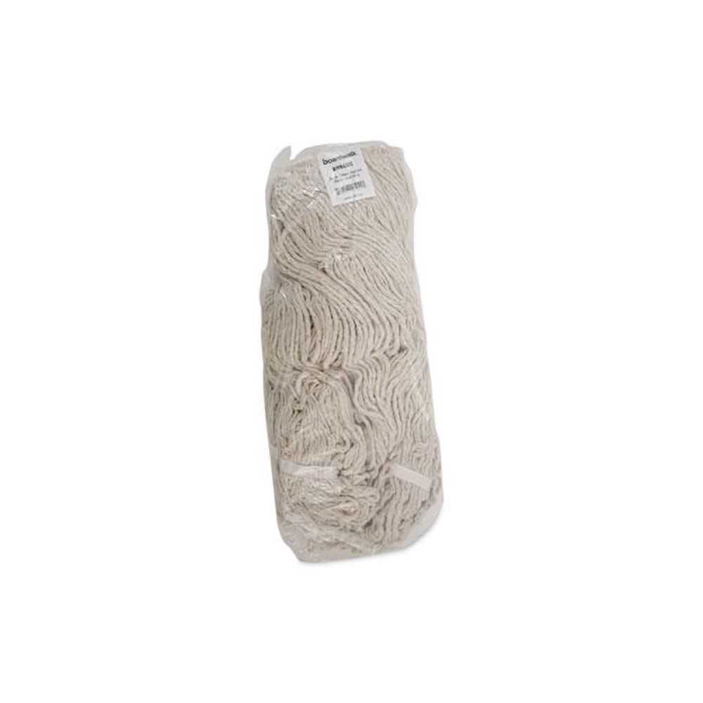 Mop Head, Pro Loop Web/Tailband, Premium Standard Head, Cotton, 32 oz, White, 12/Carton. Picture 7