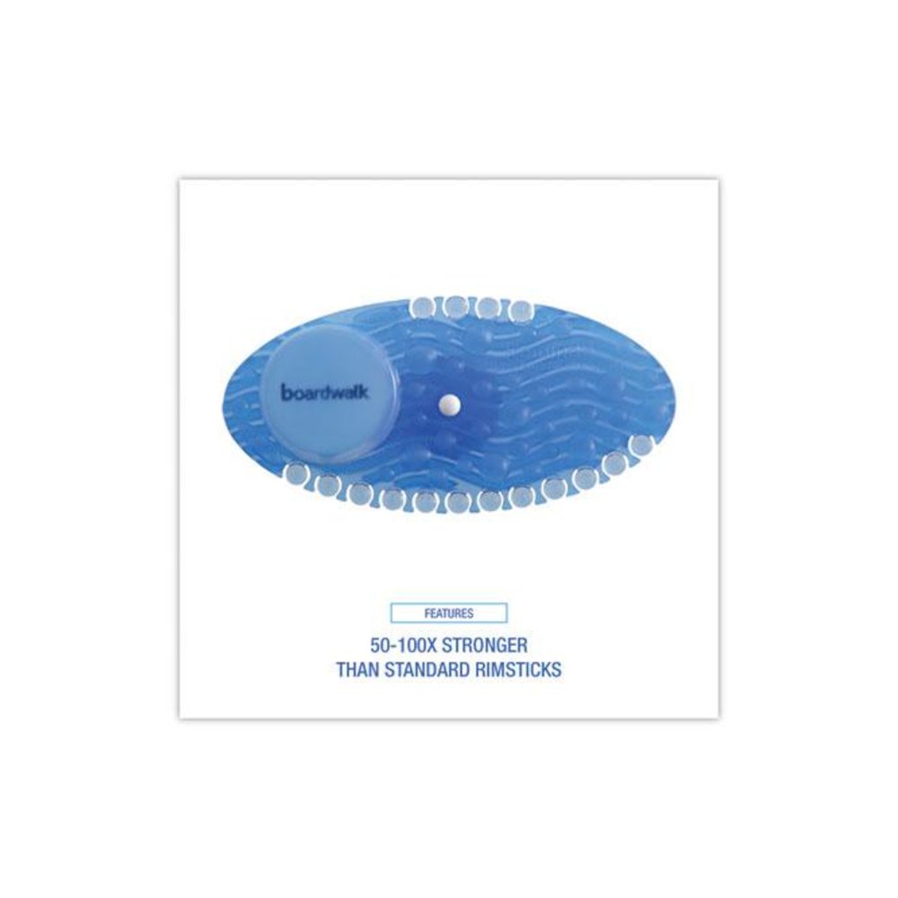 Curve Solid Air Freshener, Cotton Blossom, Blue, 10/Box, 6 Boxes/Carton. Picture 2