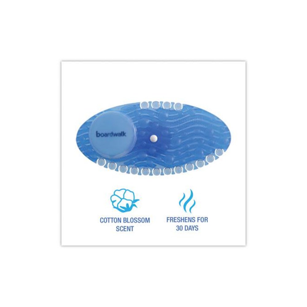 Curve Solid Air Freshener, Cotton Blossom, Blue, 10/Box, 6 Boxes/Carton. Picture 3