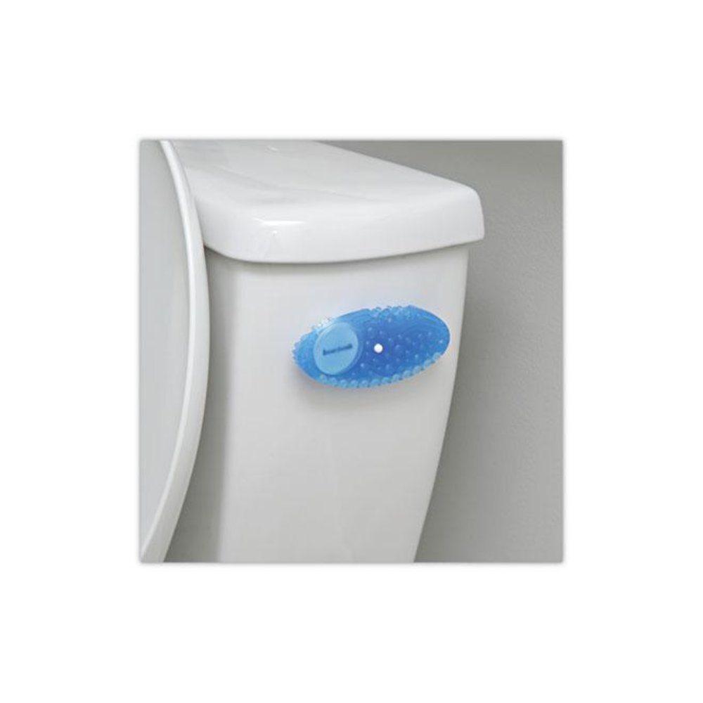 Curve Solid Air Freshener, Cotton Blossom, Blue, 10/Box, 6 Boxes/Carton. Picture 4