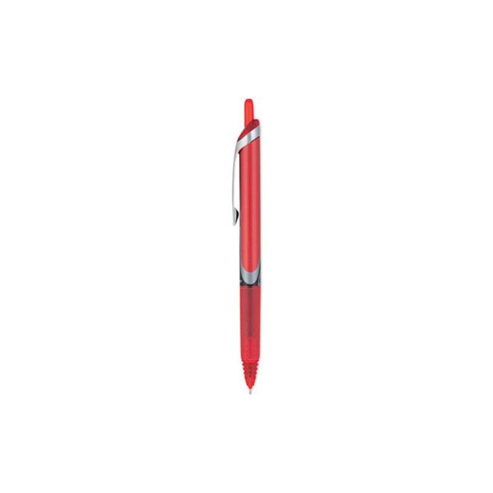 Precise V7RT Rollerball Pen, Retractable, Fine 0.7 mm, Red Ink, Red Barrel. Picture 4