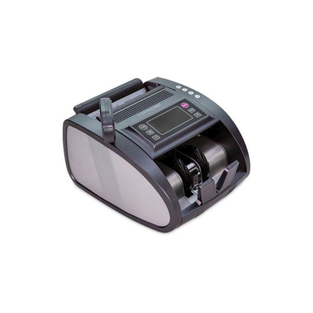 4820 Bill Counter with Counterfeit Detection, 1,200 bills/min, 11.41" x 9.45" x 8.66", Charcoal Gray. Picture 3