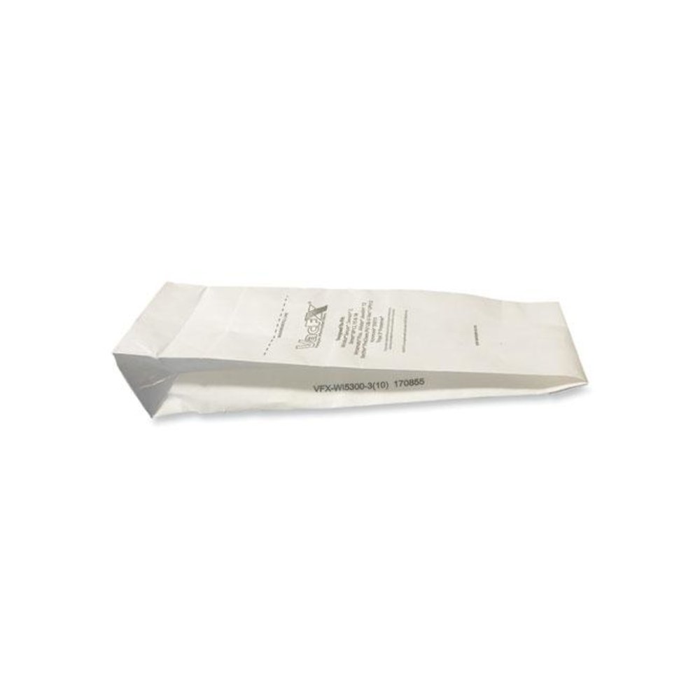 Vacuum Filter Bags Designed to Fit Allstar Javelin 12'' Series/Windsor Sensor S/S2/XP/Veramatic Plus, 100/Carton. Picture 3