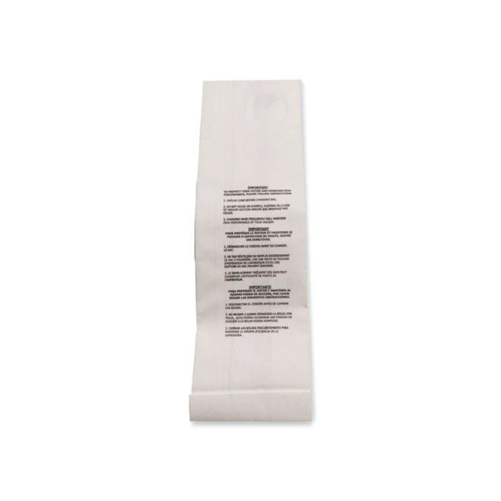 Vacuum Filter Bags Designed to Fit Allstar Javelin 12'' Series/Windsor Sensor S/S2/XP/Veramatic Plus, 100/Carton. Picture 4
