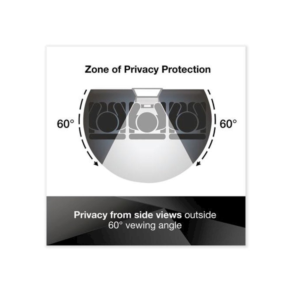 COMPLY Magnetic Attach Privacy Filter for 21.5" Widescreen Flat Panel Monitor, 16:9 Aspect Ratio. Picture 3