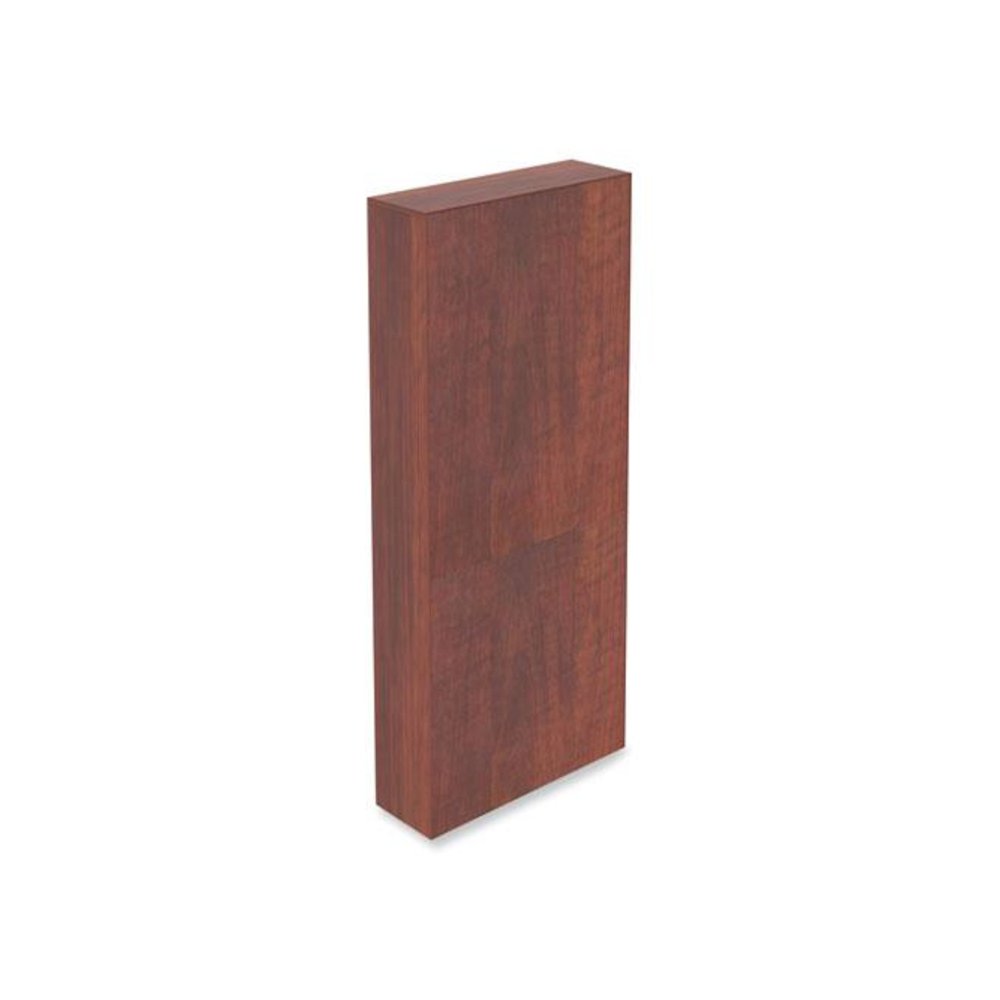 Alera Valencia Series Square Corner Bookcase, Seven-Shelf, 35.63w x 11.81d x 83.86h, Cherry. Picture 2