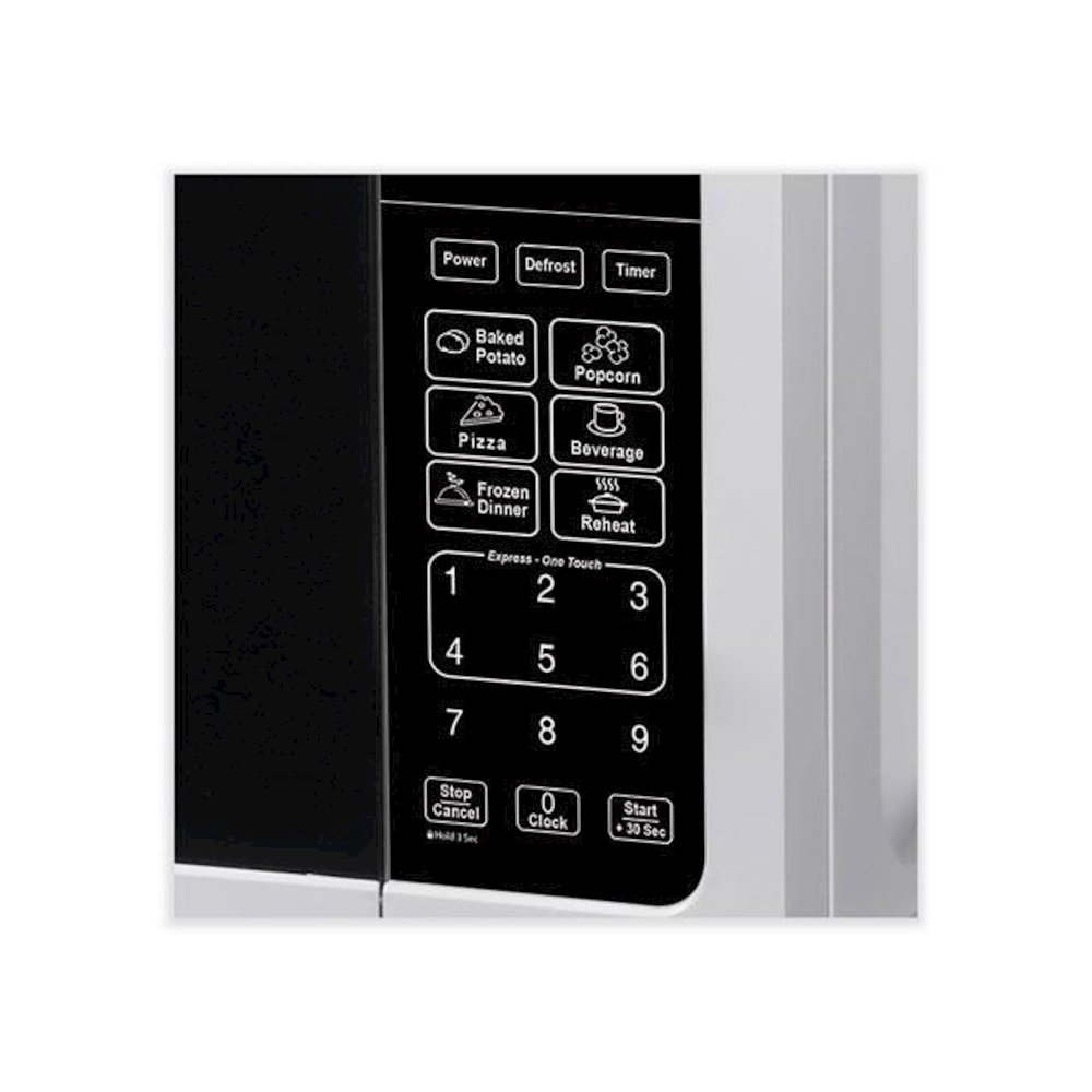 0.7 cu ft Microwave Oven, 700 W, White. Picture 3