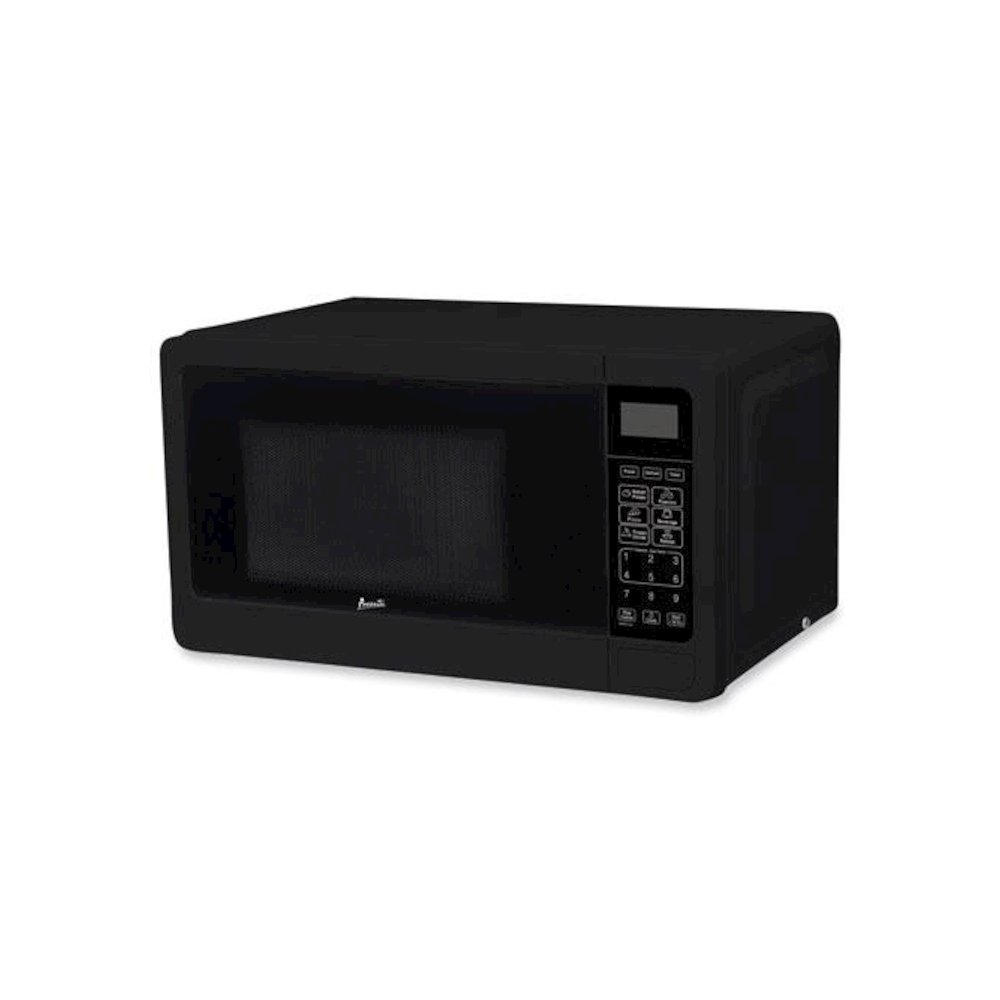 0.7 cu ft Microwave Oven, 700 W, Black. Picture 1