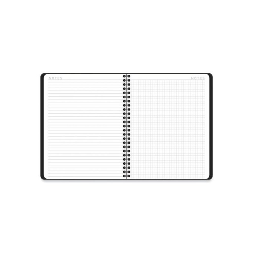 Contempo Lite Academic Year Weekly/Monthly Planner, 8.75 x 7.87, Black Cover, 12-Month (July to June): 2025 to 2026. Picture 6