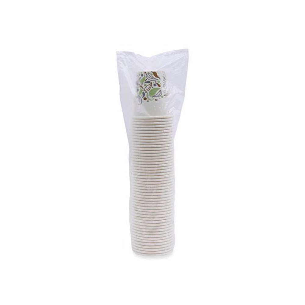 Deerfield Printed Paper Cold Cups, 12 oz, 50/Sleeve, 20 Sleeves/Carton. Picture 6