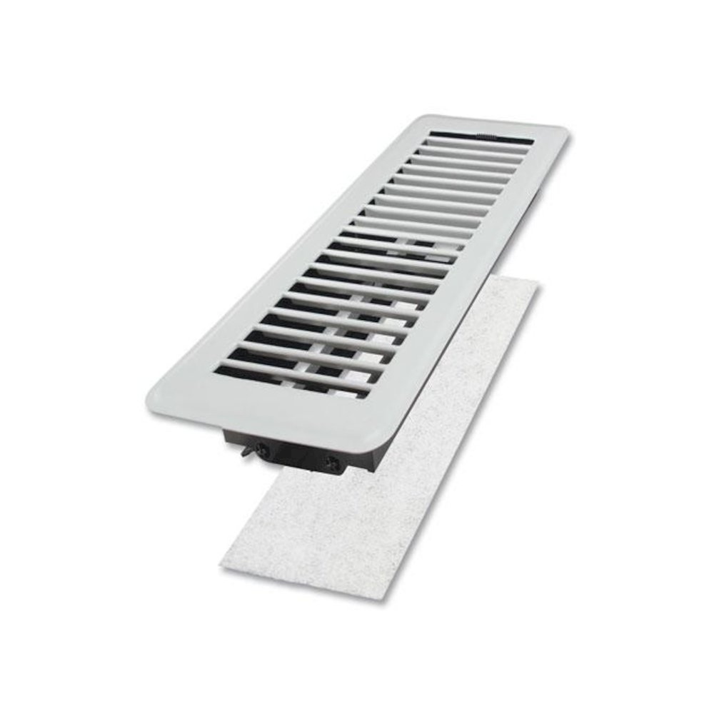 Electrostatic Register Filter, 4 x 12 x 0.1, White, 12/Pack. Picture 2
