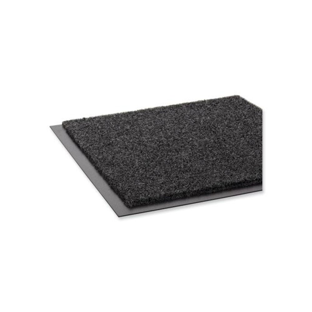 EcoStep Wiper Mat, Rectangular, Charcoal Gray Cut Pile Surface, 24" x 36". Picture 3