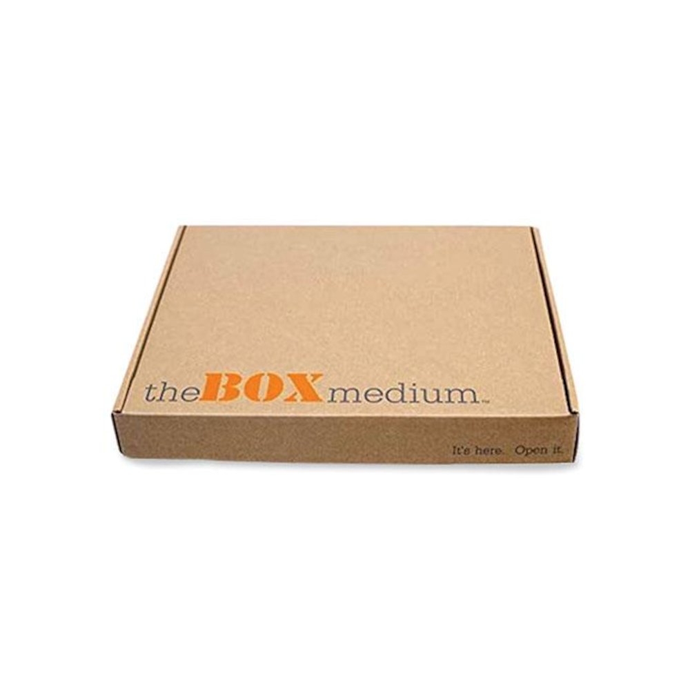 Tablet Shipping Box, One-Piece Foldover (OPF), Medium, 11.75" x 14.25" x 2", Brown Kraft. Picture 1