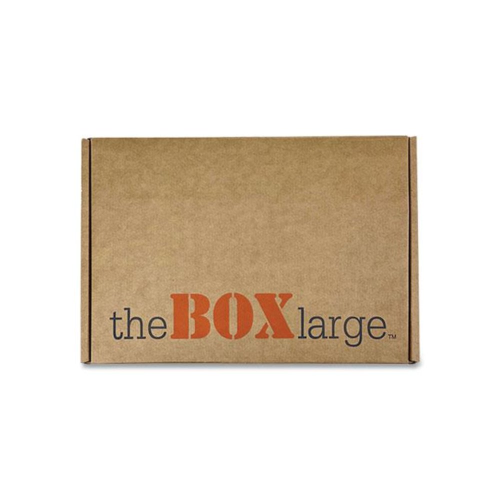 Laptop Shipping Box, One-Piece Foldover (OPF), Large, 17.25" x 11.68" x 3.75", Brown Kraft. Picture 1