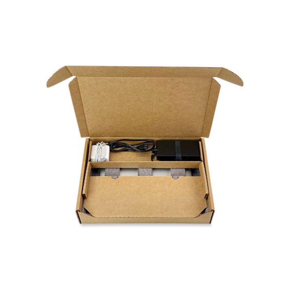 Laptop Shipping Box, One-Piece Foldover (OPF), Large, 17.25" x 11.68" x 3.75", Brown Kraft. Picture 4