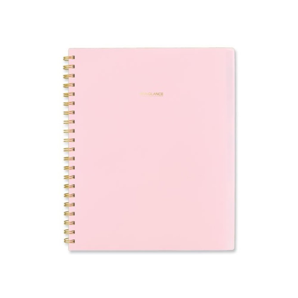 Harmony Weekly/Monthly Poly Planner, 11 x 9.38, Pink Cover, 13-Month: Jan 2026 to Jan 2027. Picture 10