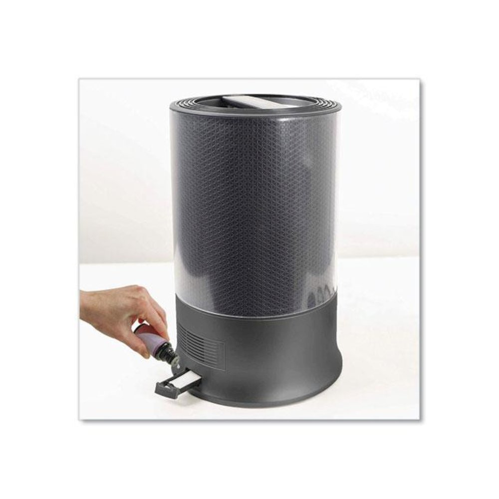 Filter Free Ultrasonic Cool Mist Humidifier, 1.25 gal Tank Capacity, 8.8 x 8.8 x 13.2, Black. Picture 4