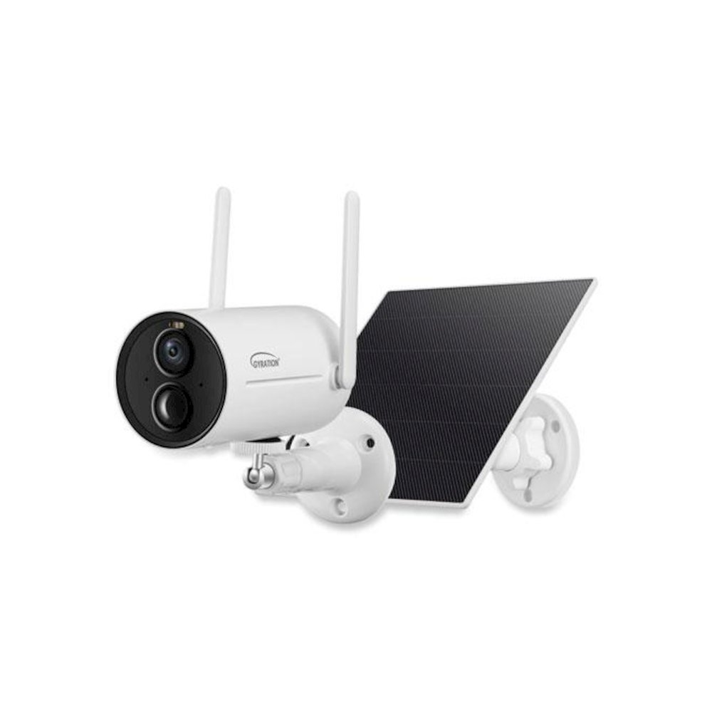 Cyberview 3010 3MP Smart Wifi Bullet Camera with Solar Panel, 2304 x 1296 Pixels. Picture 4