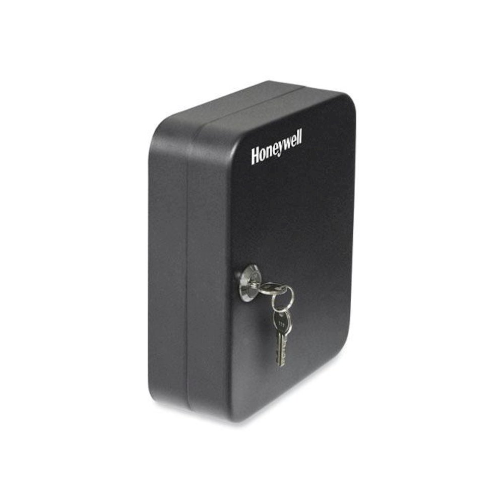 24-Slot Key Box, 6.3 x 2.9 x 7.8, Steel, Black. Picture 4