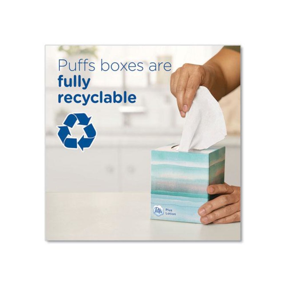 Ultra Soft Facial Tissue, 2-Ply, White, 124 Sheets/Box, 6 Boxes/Pack, 4 Packs/Carton. Picture 2
