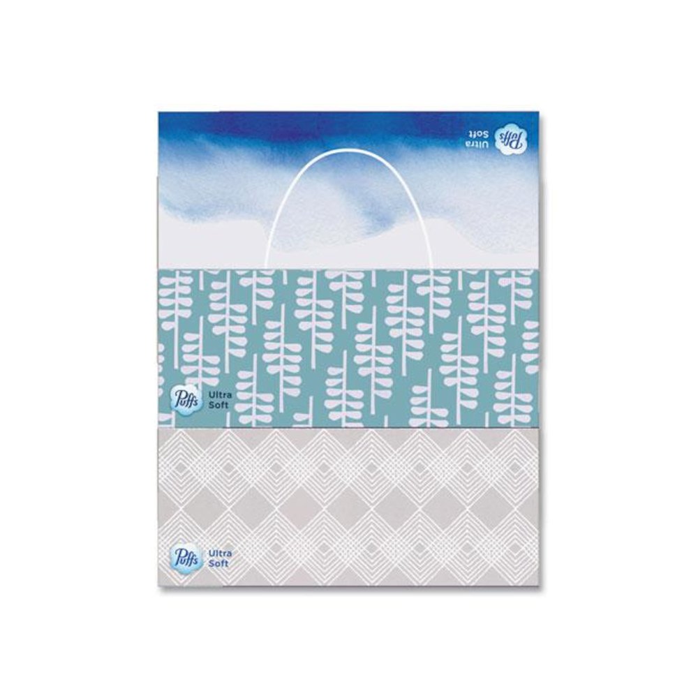 Ultra Soft Facial Tissue, 2-Ply, White, 124 Sheets/Box, 6 Boxes/Pack, 4 Packs/Carton. Picture 5