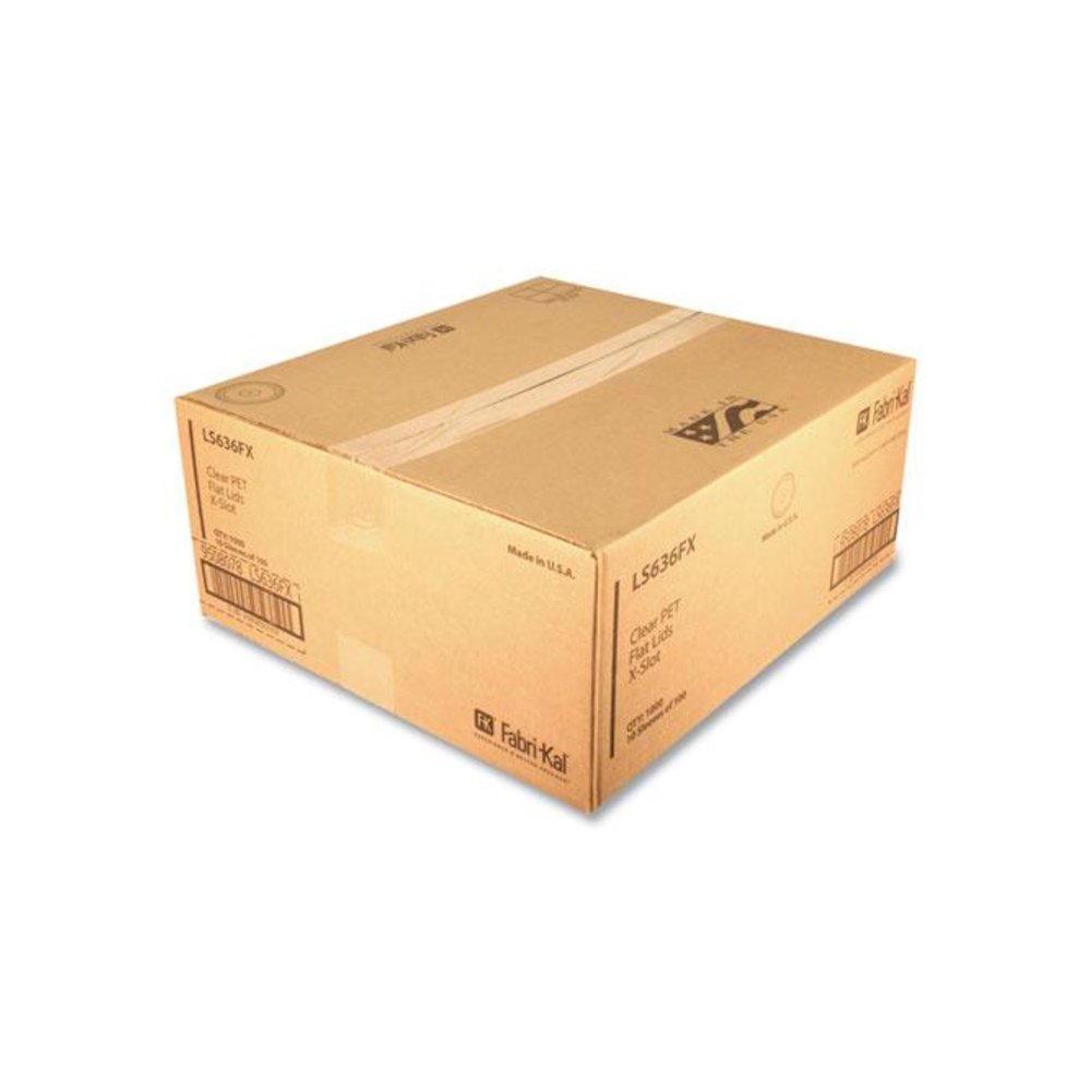 Greenware Cold Drink Lids, X-Slot, Fits 12 oz to 20 oz Cold Cup, Plastic, Clear, 1,000/Carton. Picture 4