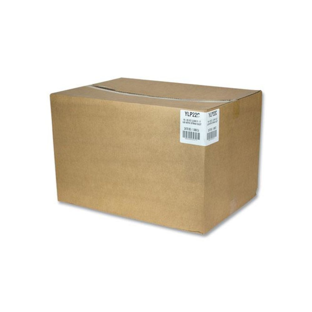 Cold Cup Lids, Fits 12 oz/14 oz/16 oz/20 oz Cold Cups, Plastic, Clear, 1,680/Carton. Picture 2