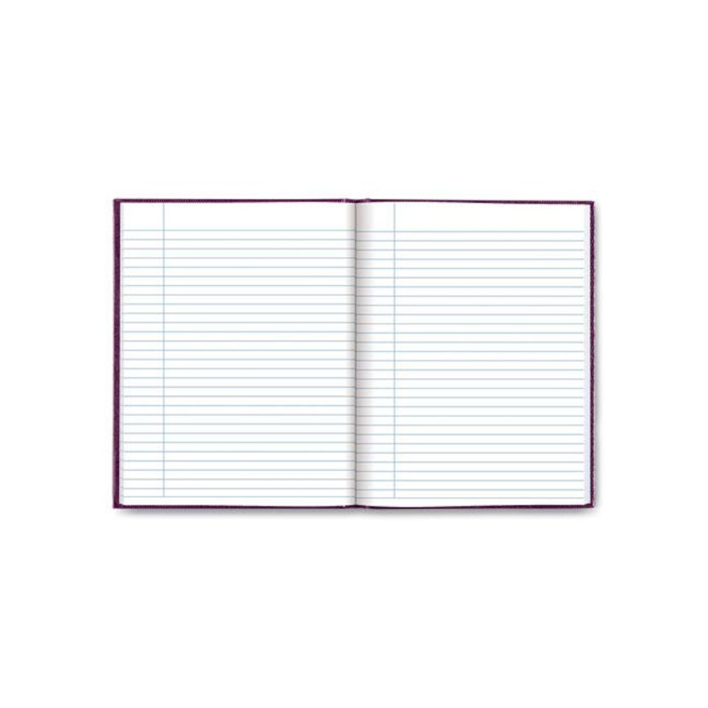 Executive Notebook, 1-Subject, Medium/College Rule, Grape Cover, (72) 9.25 x 7.25 Sheets. Picture 2