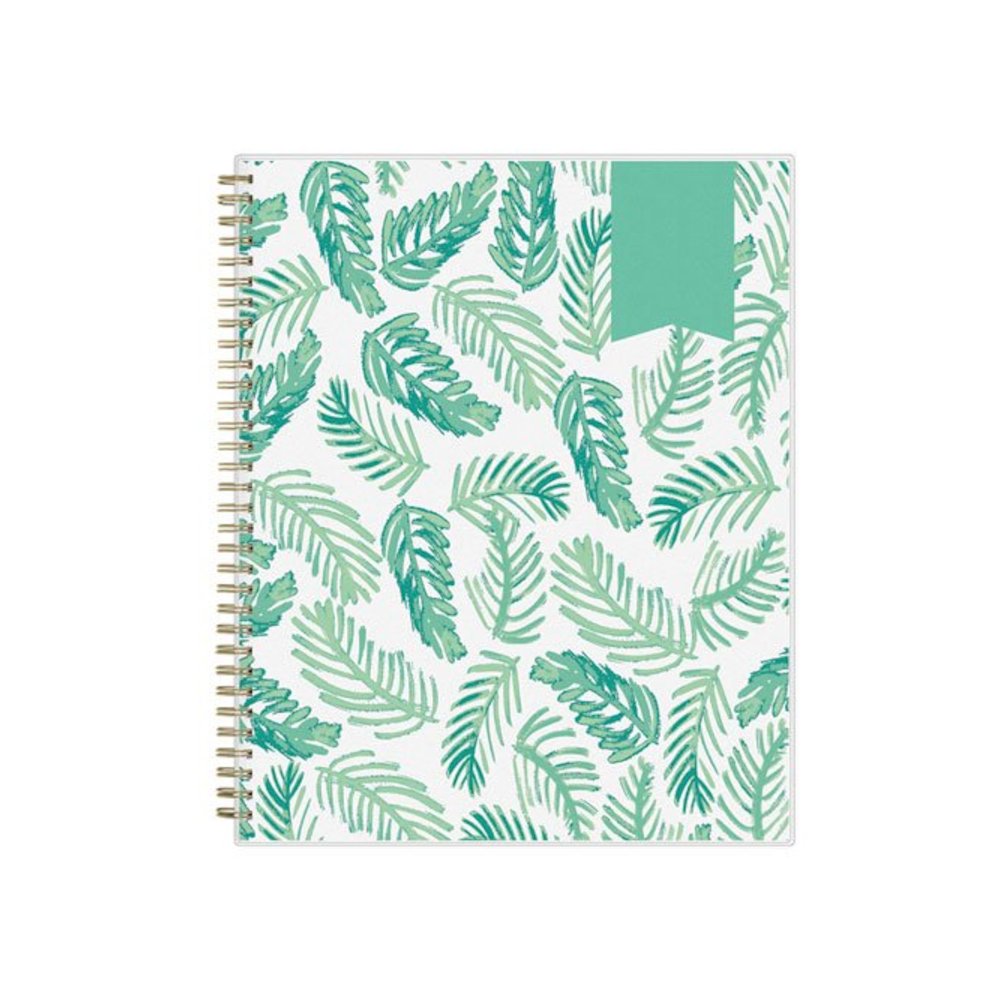 Day Designer Academic Year Weekly/Monthly Frosted Planner, Palms Artwork, 11 x 8.5, 12-Month (July to June): 2025 to 2026. Picture 4