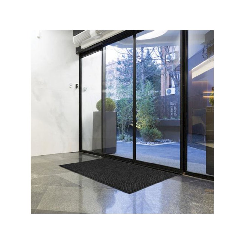 Absorba Select Entry Mat, Rectangular, Pepper/Black Crush-Resistant Needle-Punched Surface, 36" x 60". Picture 3