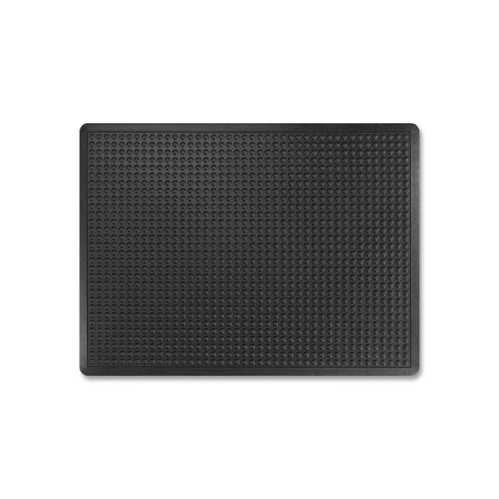 Bubble Flex Anti-Fatigue Mat, Rectangular, Black Crush-Resistant Non-Slip Surface, 36" x 48". Picture 1