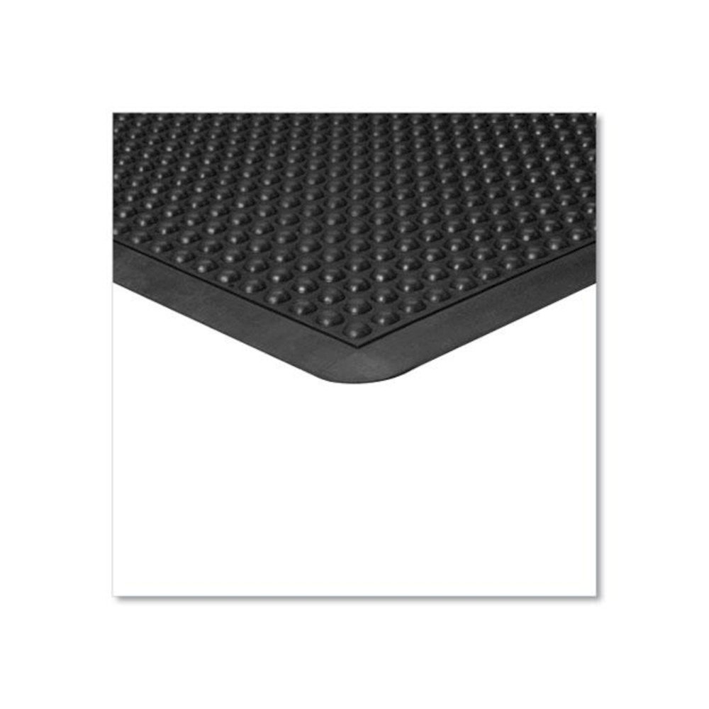 Bubble Flex Anti-Fatigue Mat, Rectangular, Black Crush-Resistant Non-Slip Surface, 24" x 36". Picture 4