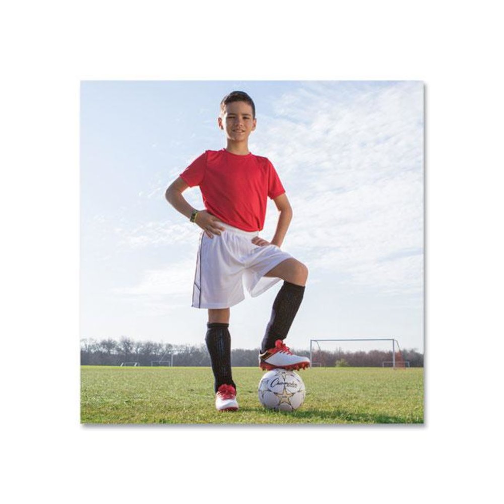 VIPER Soccer Ball, No. 3 Size, 7.25" to 7.5" Diameter, White. Picture 8