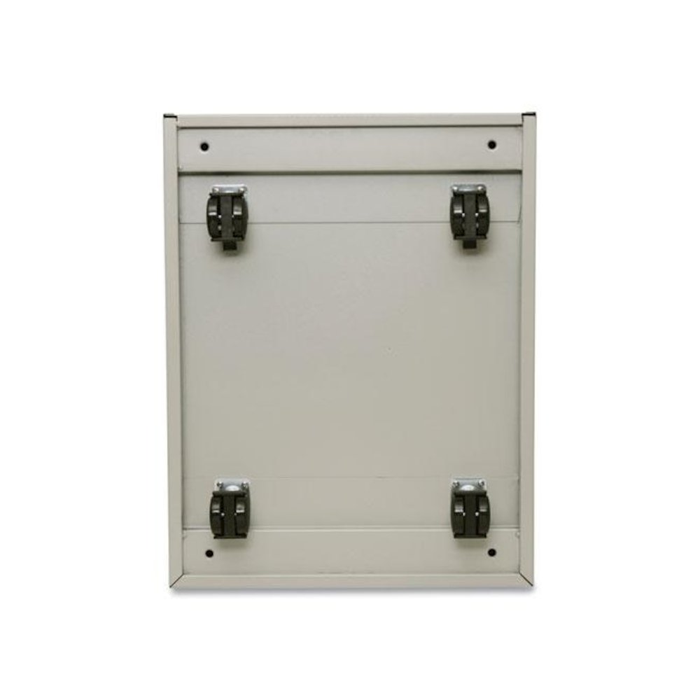 File Pedestal with Full-Length Pull, Left or Right, 3-Drawers: Box/Box/File, Legal/Letter, Putty, 14.96" x 19.29" x 27.75". Picture 8