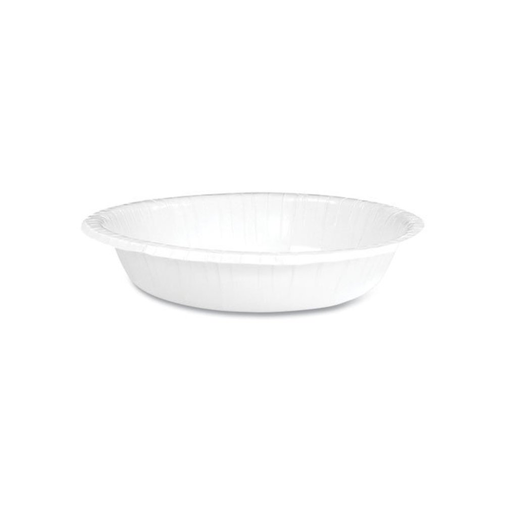 Paper Dinnerware, Bowl, 12 oz, White, 1,000/Carton. Picture 3