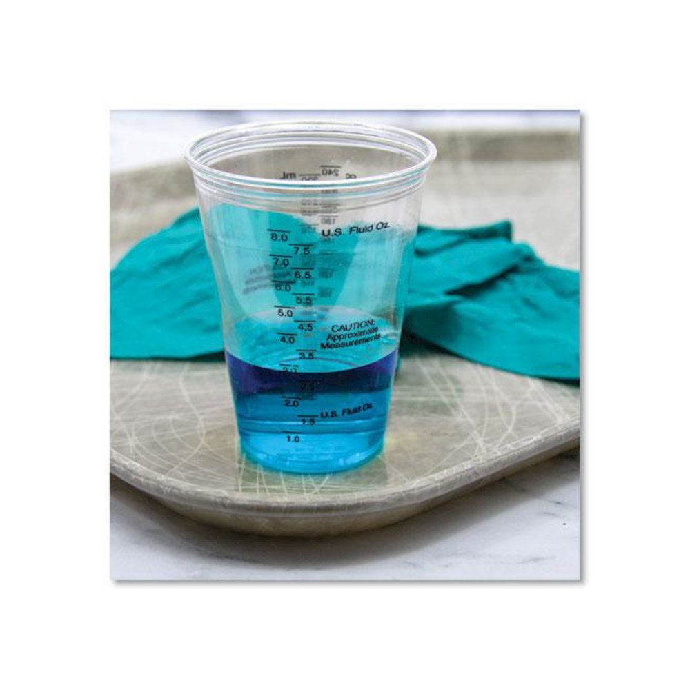 PET Graduated Medical and Dental Cups, 10 oz, Plastic, Clear, 50/Bag, 20 Bags/Carton. Picture 4