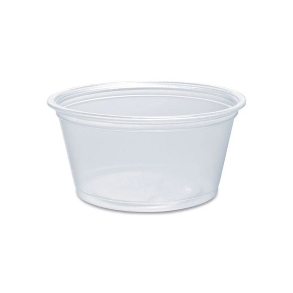 Conex Complements Portion/Medicine Cups, 2 oz, Clear, 125/Bag, 20 Bags/Carton. Picture 1
