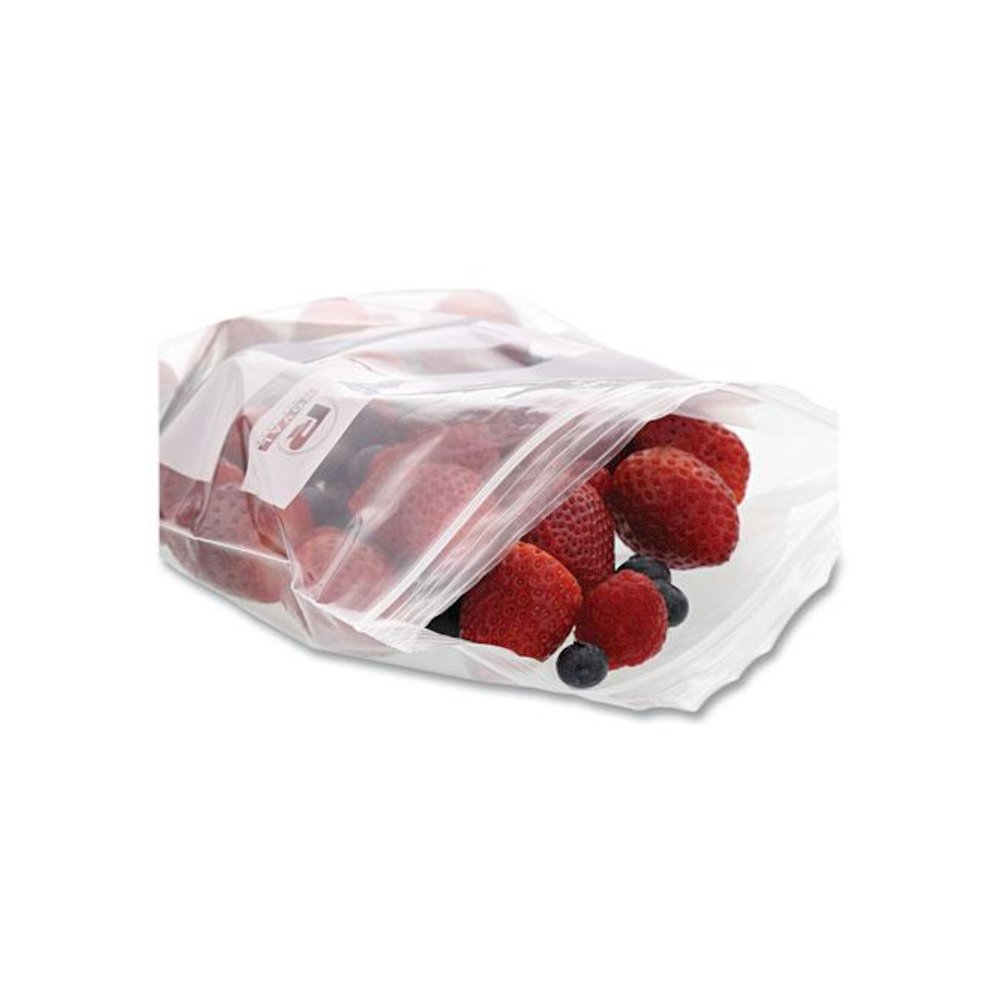 Zipper Bags, Quart, 7" x 7.99", Clear, 500/Carton. Picture 4