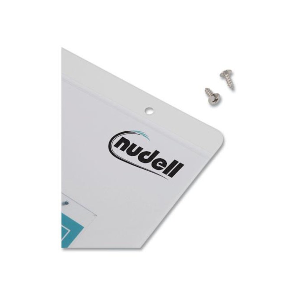 Clear Plastic Horizontal-Orientation Wall Sign Holder with Mounting Screws, Quick-Change Insert System, 11 x 8.5 Insert. Picture 4