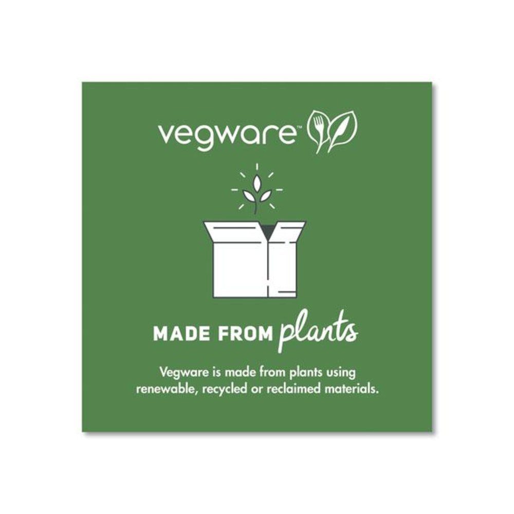Portion Pot Lids, Fits Vegware 2 oz to 4 oz Portion Pots, Plastic, Clear, 2,000/Carton. Picture 6