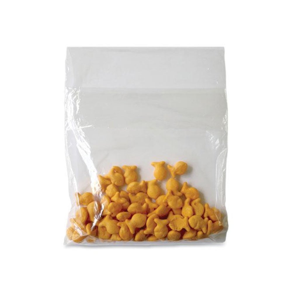 Flip Top Bag, 7" x 7", Clear, 2,000/Carton. Picture 4