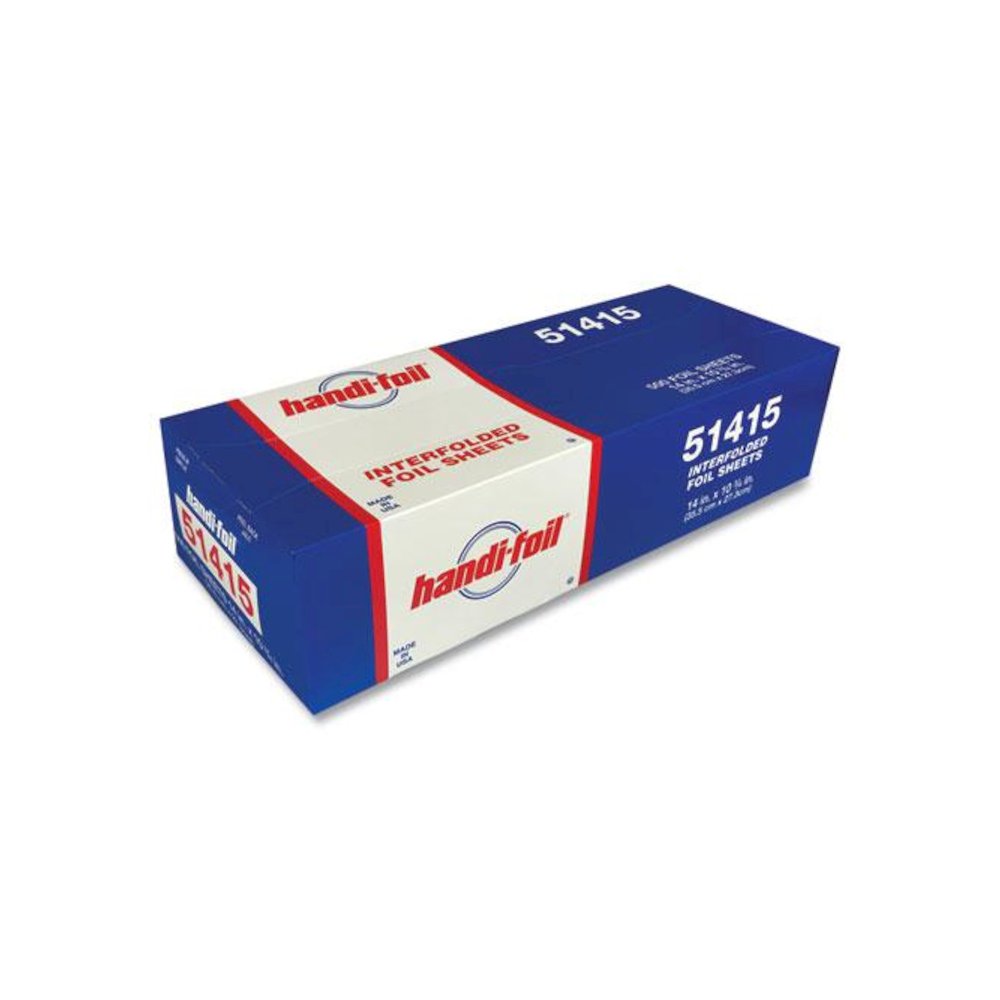 Interfolded Foil Sheets, 10.75 x 14, 500/Box, 6 Boxes/Carton. Picture 2