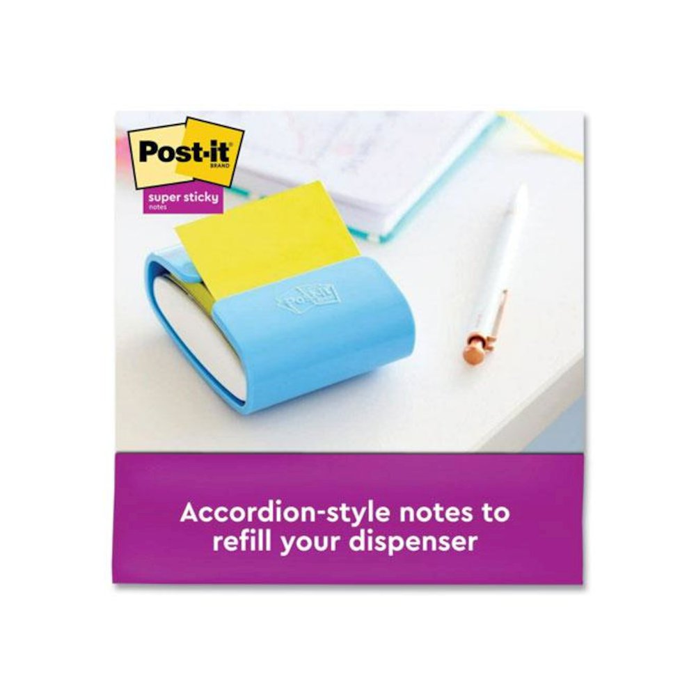 Pop-up Notes Summer Joy Collection Colors, 3" x 3", Assorted Colors, 90 Sheets/Pad, 10 Pads/Pack. Picture 3