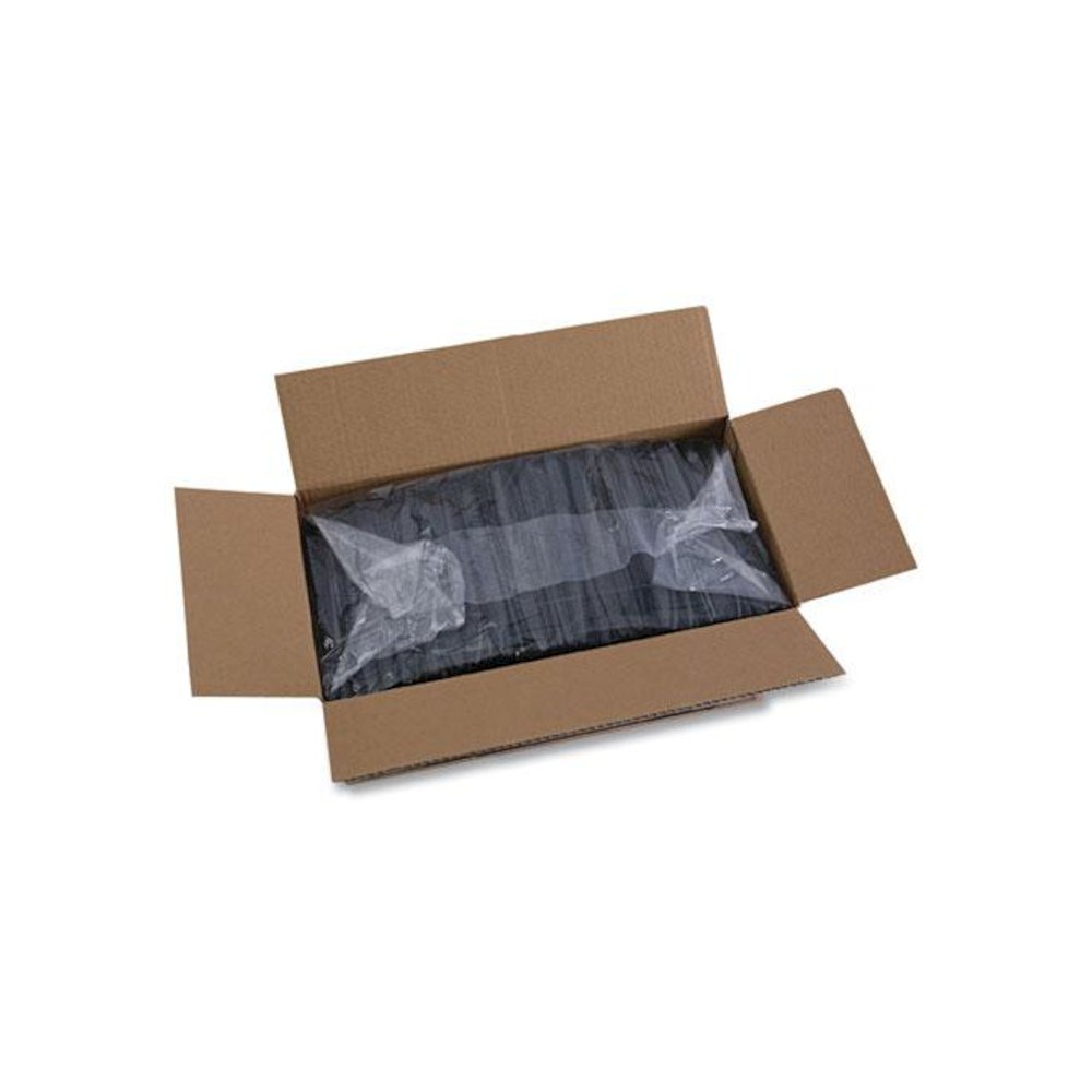 Heavyweight Polystyrene Cutlery, Knife, Plastic, Black, 1,000/Carton. Picture 6