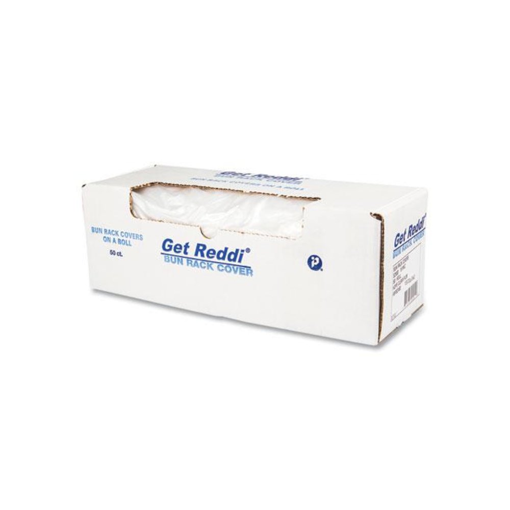 Bun Rack/Pan Cover Film, 52 x 80, 1-Rack, 15 Micron, Clear, 50/Carton. Picture 3