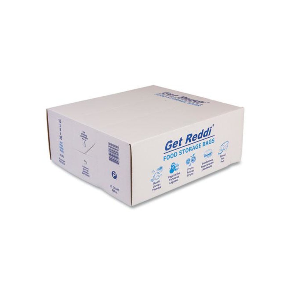 Silverware Bags, 3.5" x 1.5" x 10", Clear, 2,000/Carton. Picture 4