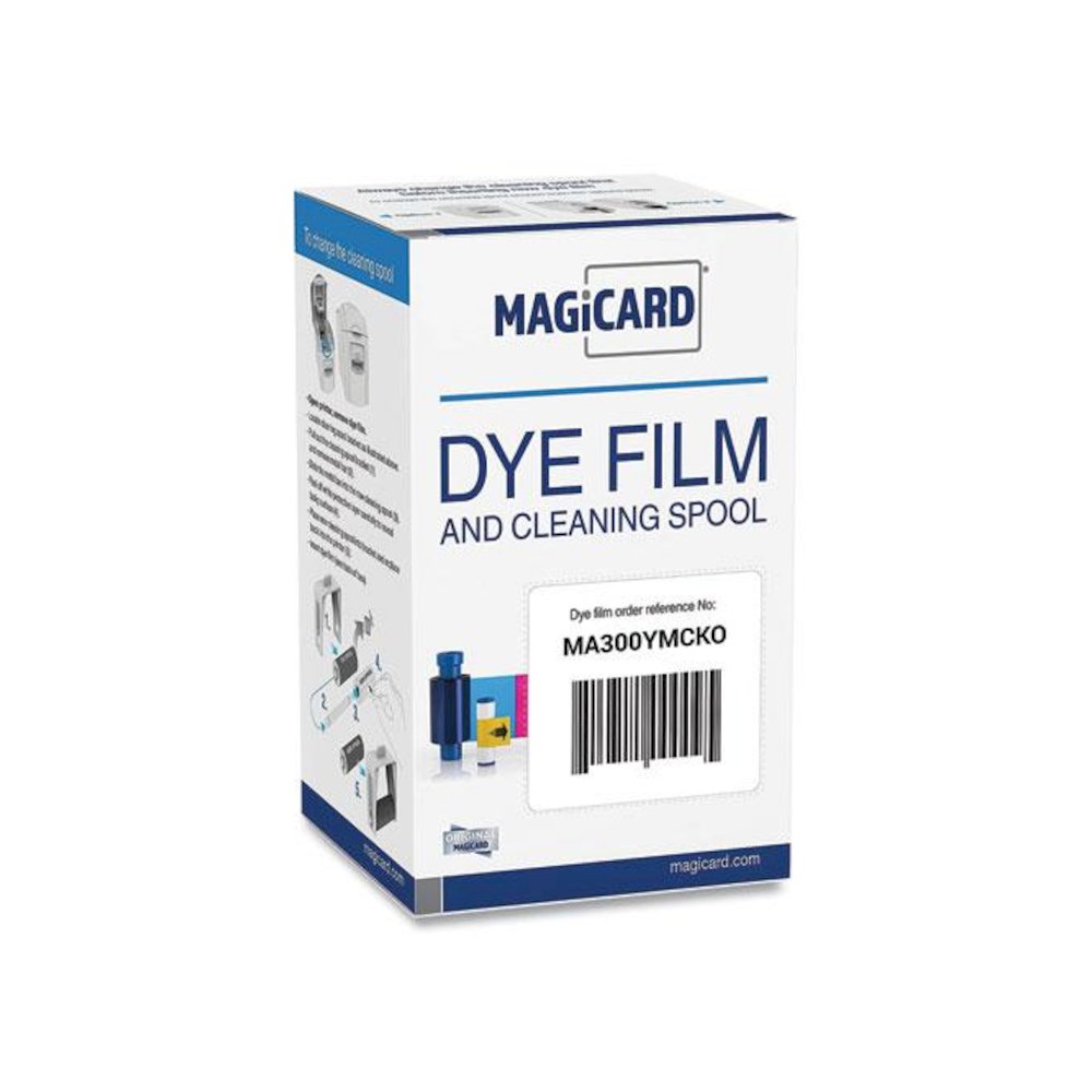 MA300YMCKO Printer Ribbon, Black/Cyan/Magenta/Yellow. Picture 1