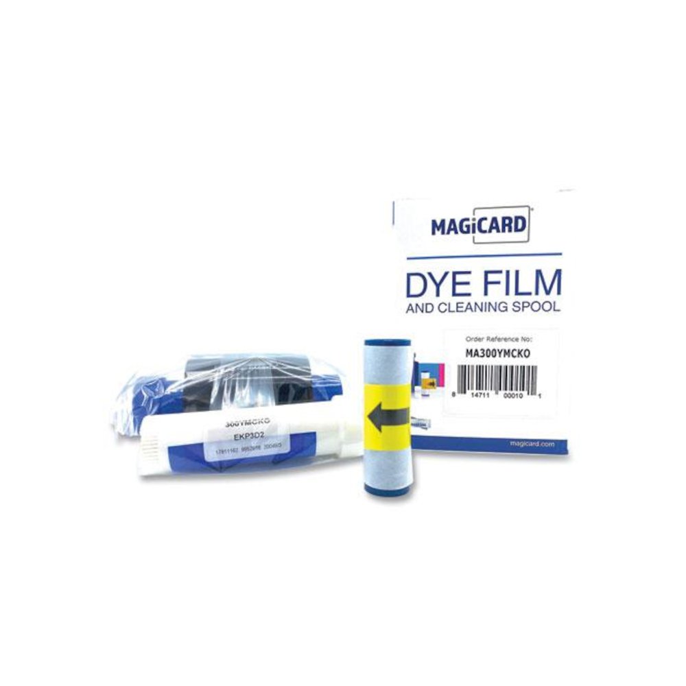 MA300YMCKO Printer Ribbon, Black/Cyan/Magenta/Yellow. Picture 3